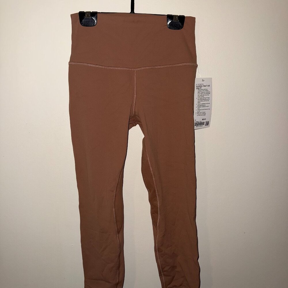 Lululemon Align Cropped Legging 23" Dusted Clay Size 6